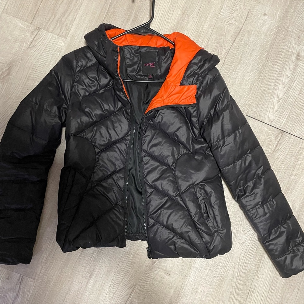 Black Hooded Down Puff Jacket - image 5